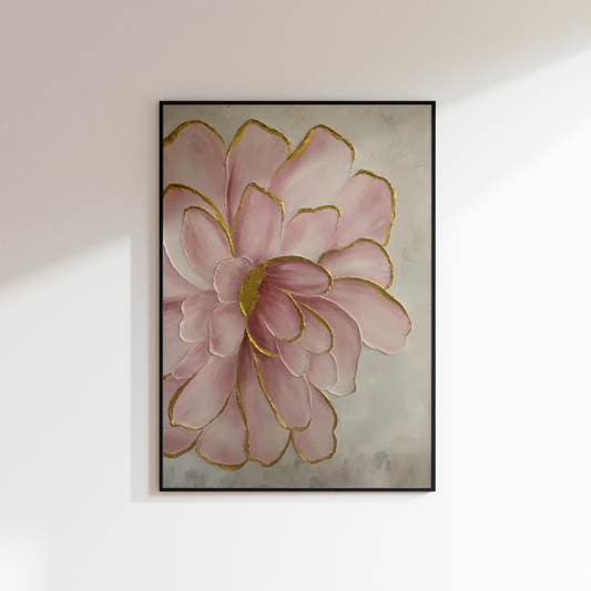 Peony Oil Painting