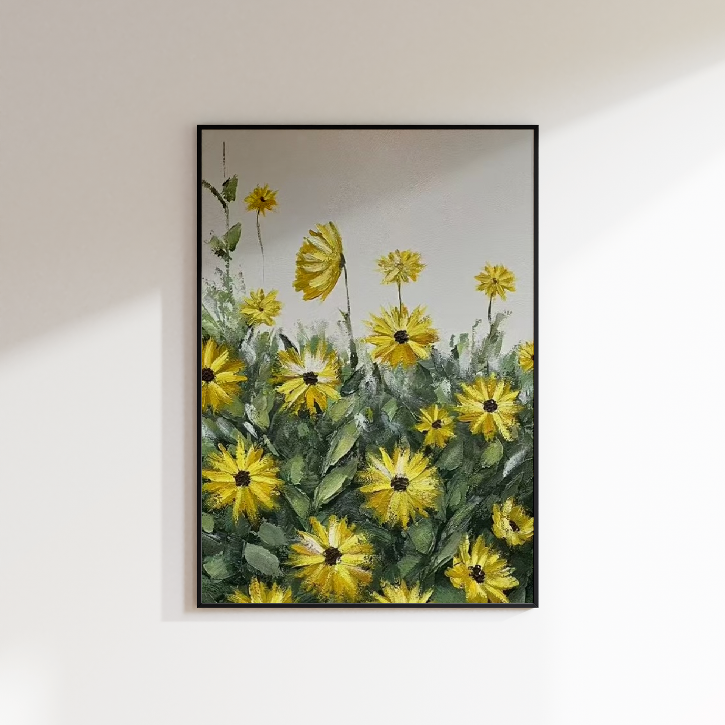 Yellow Flower Oil Painting