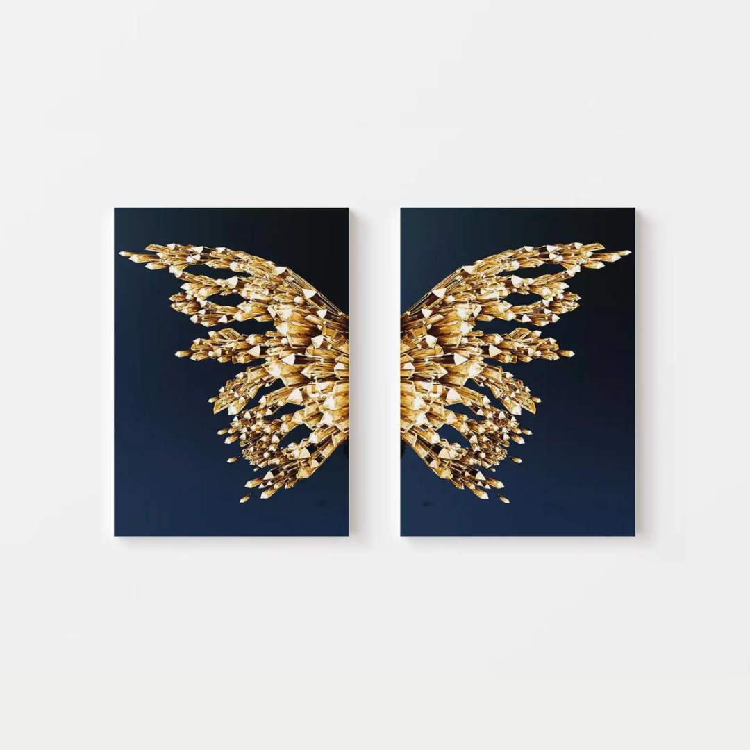 Symmetry Butterfly Canvas