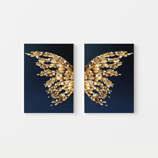 Symmetry Butterfly Canvas