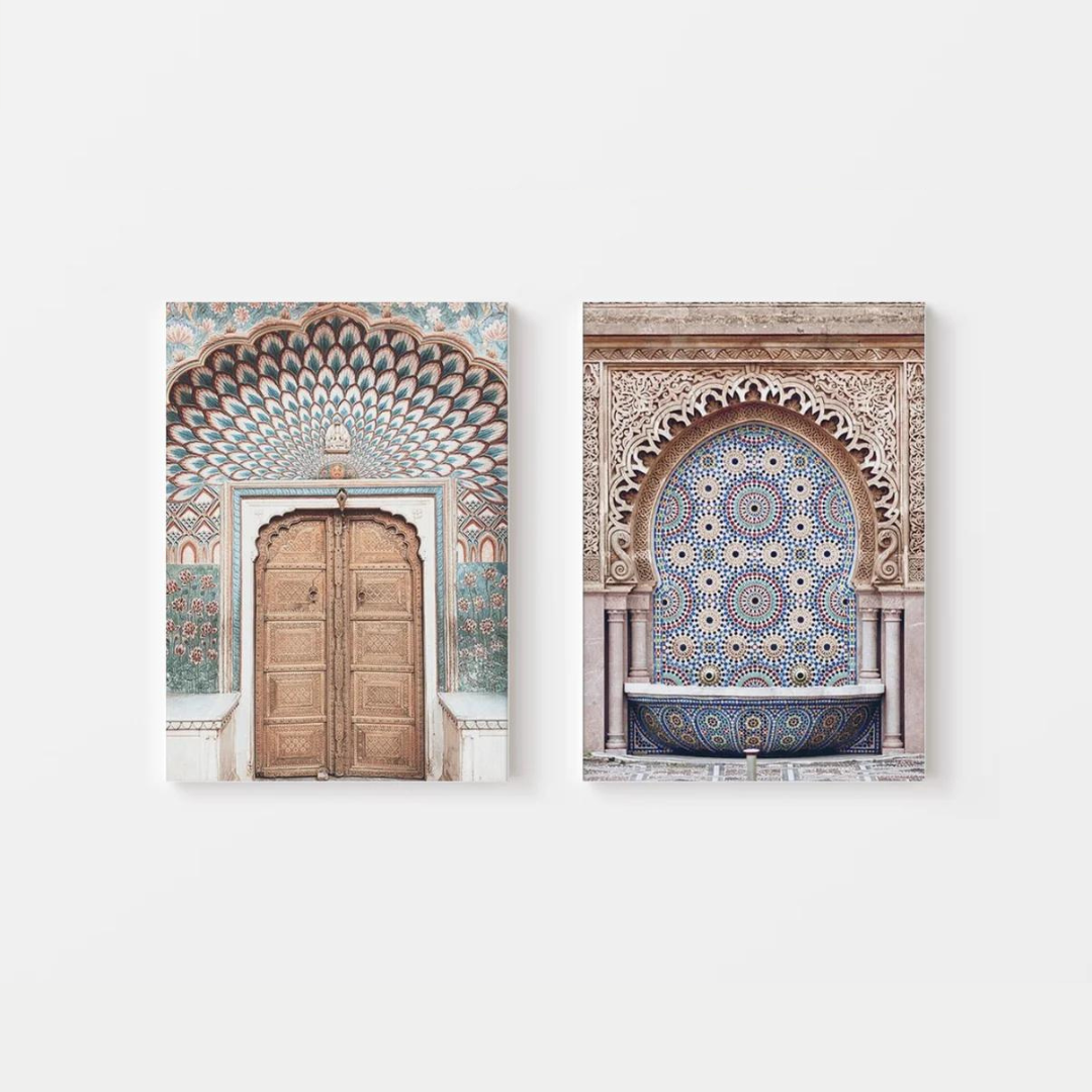 Islamic Morocco Canvas