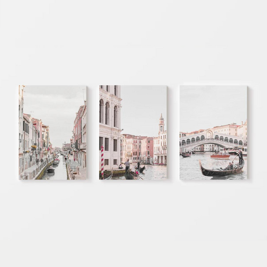 Pink Venice Canvas