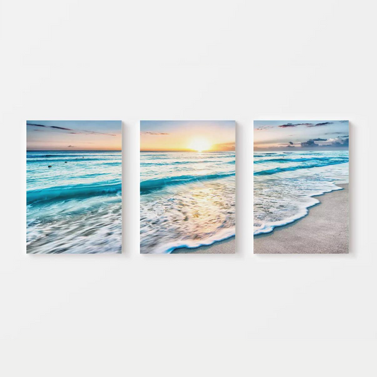 Sunset Beach Canvas