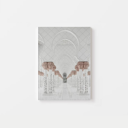 White Mosque Canvas