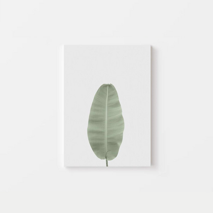 Tropical Banana Leaf Canvas