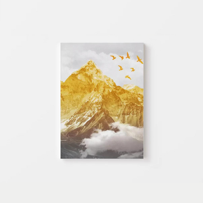 Golden Mountain Canvas