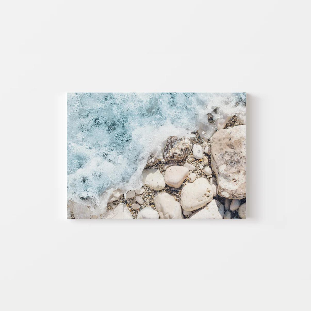 Stone Waves Canvas