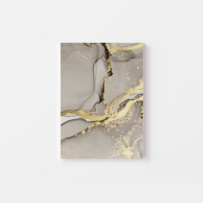 Golden Marble Canvas