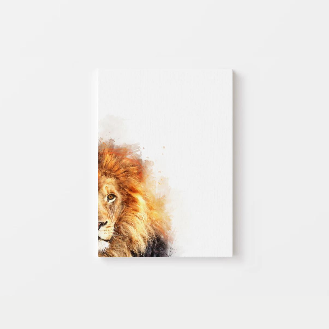 Male Female Lion Canvas