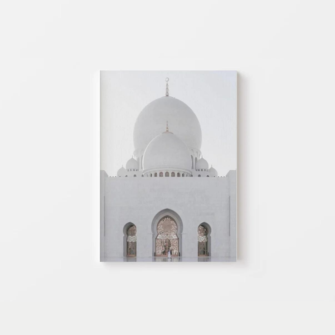 White Mosque Canvas