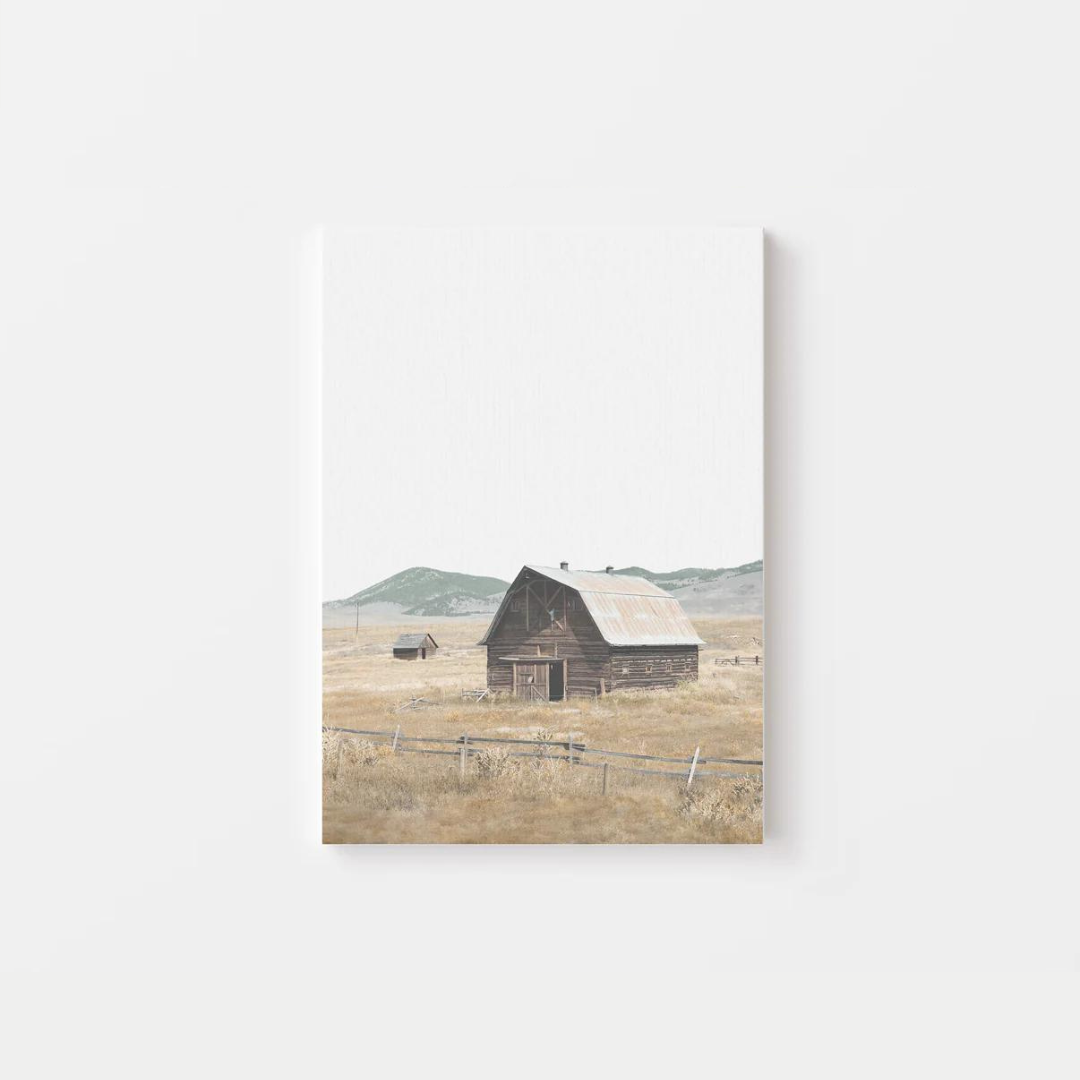 Farmhouse Windmill Canvas