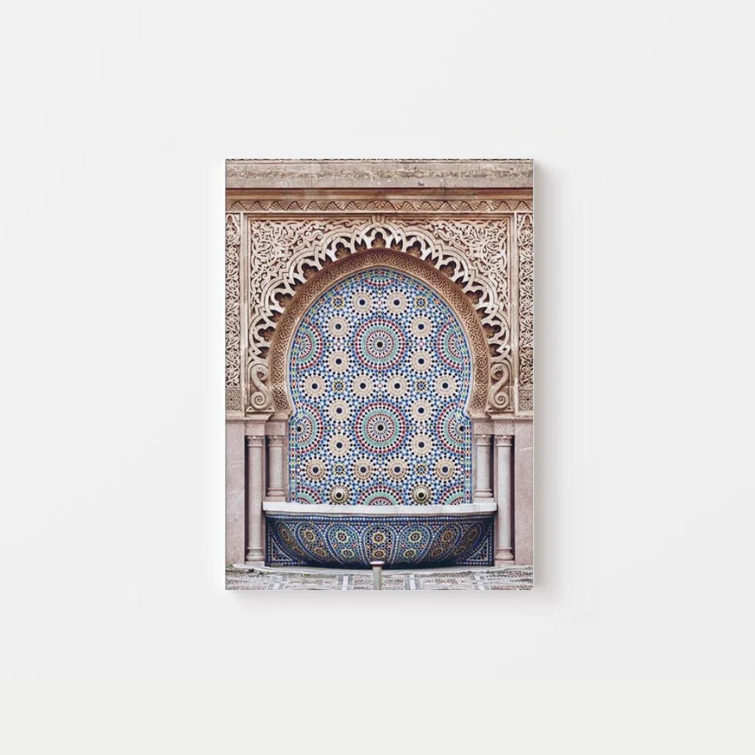 Islamic Morocco Canvas