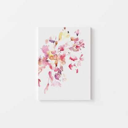 Watercolour Petals Canvas