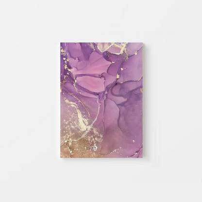 Abstract Pink Purple Canvas