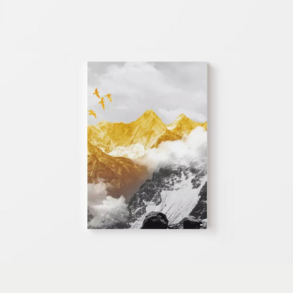 Golden Mountain Canvas