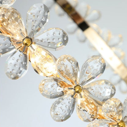 Flower Ring Modern Chandelier Light