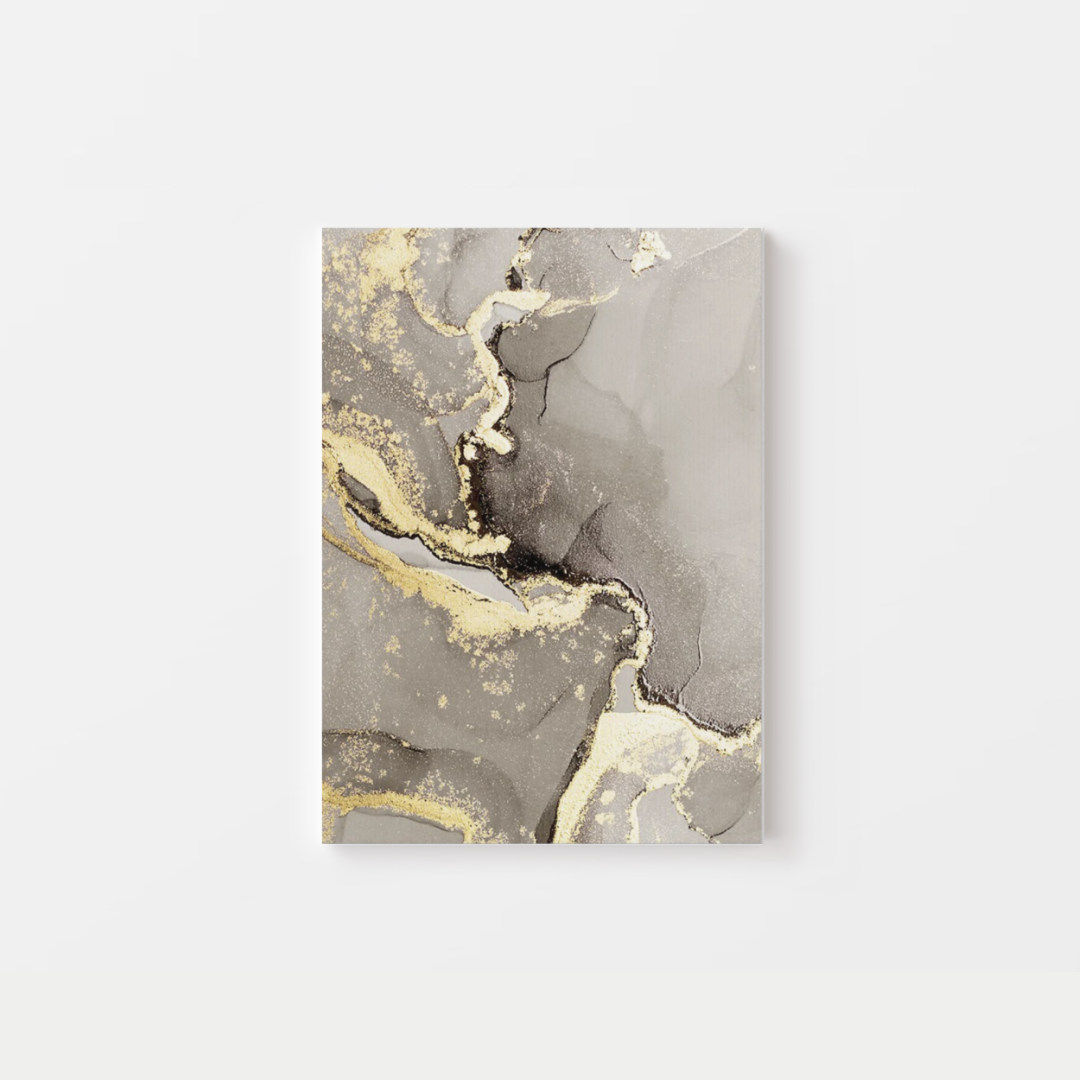 Golden Marble Canvas