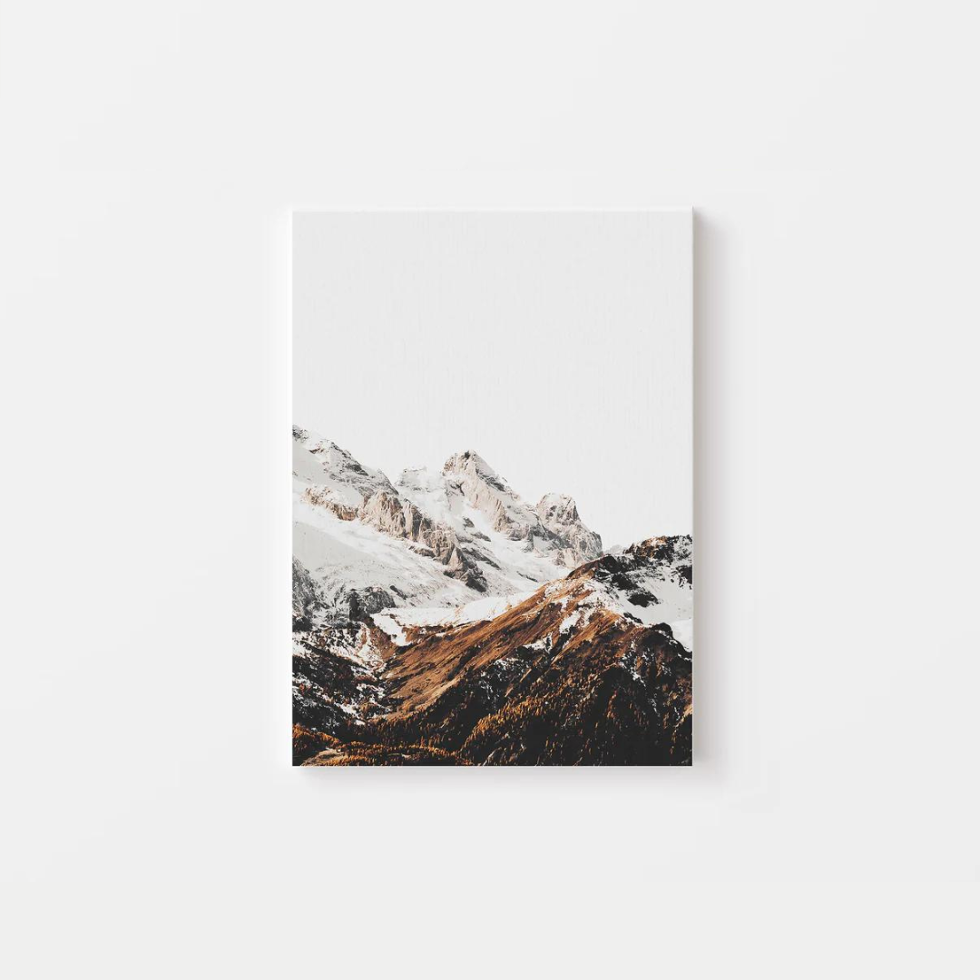 Snow Mountain Canvas