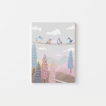 Illustration Autumn Canvas