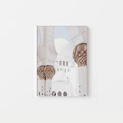 White Mosque Canvas