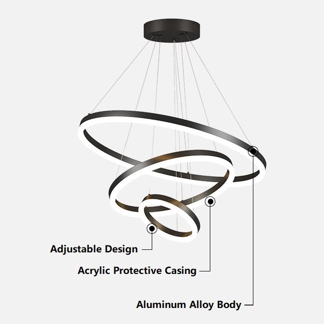 Contemporary Modern Chandelier Light