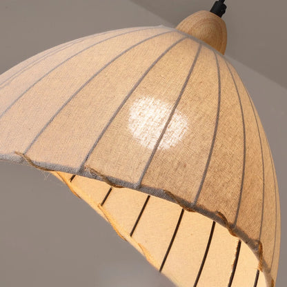 Fabric Lantern Hanging Pendant Light