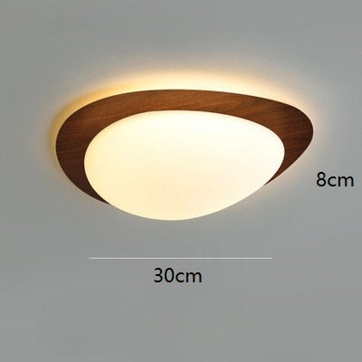 Round Farmhouse Ceiling Lamp Light