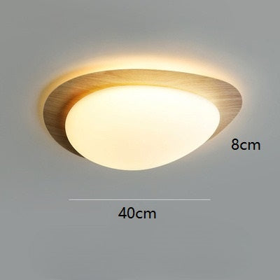 Round Farmhouse Ceiling Lamp Light