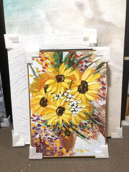 Sunflower Oil Painting