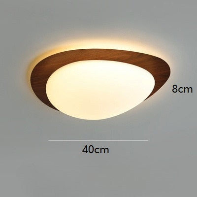 Round Farmhouse Ceiling Lamp Light