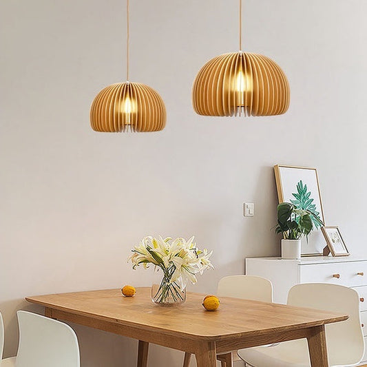 Pumpkin Lantern Hanging Pendant Light