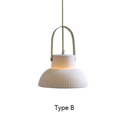 Japanese Ceramic Hanging Pendant Light