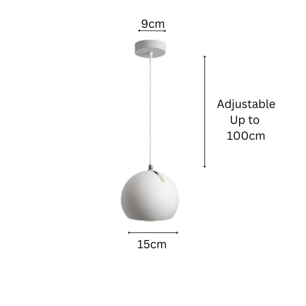 Nordic Sphere Hanging Pendant Light