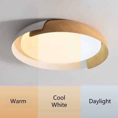 Wood Grain Ceiling Lamp Light