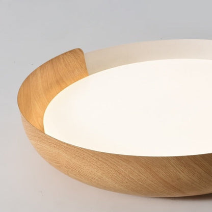 Wood Grain Ceiling Lamp Light