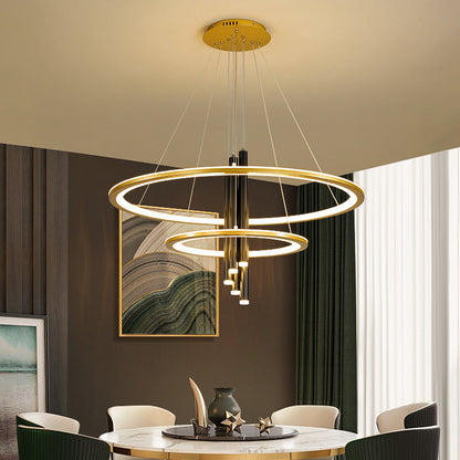 Circular Candle Modern Chandelier Light