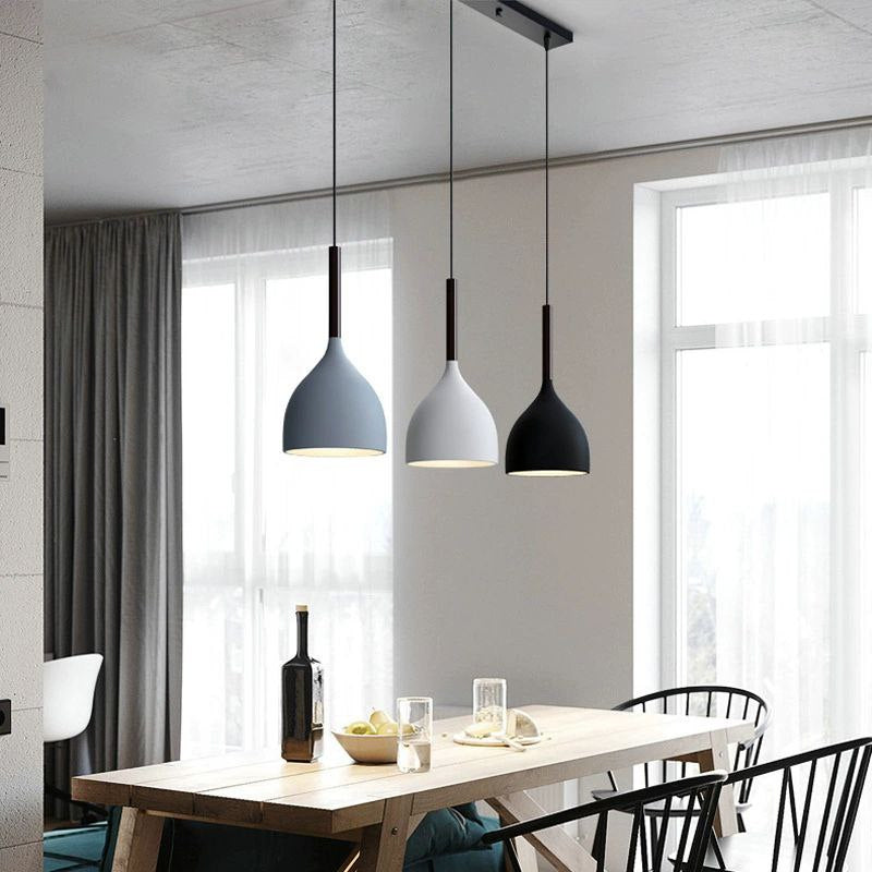 Wine Glass Hanging Pendant Light