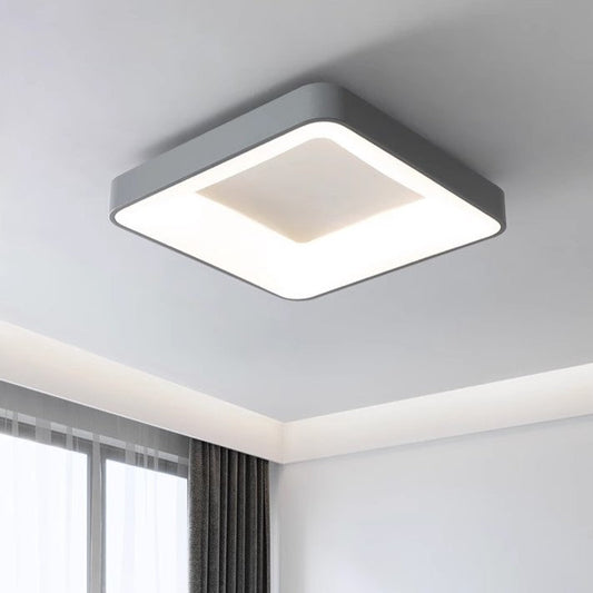 Square Minimalist Ceiling Lamp Light