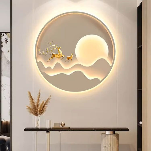 Creative Moon Wall Lamp Light